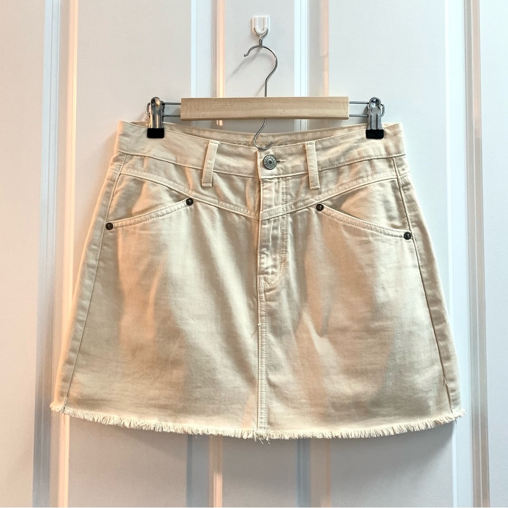America Eagle Denim Skirt
